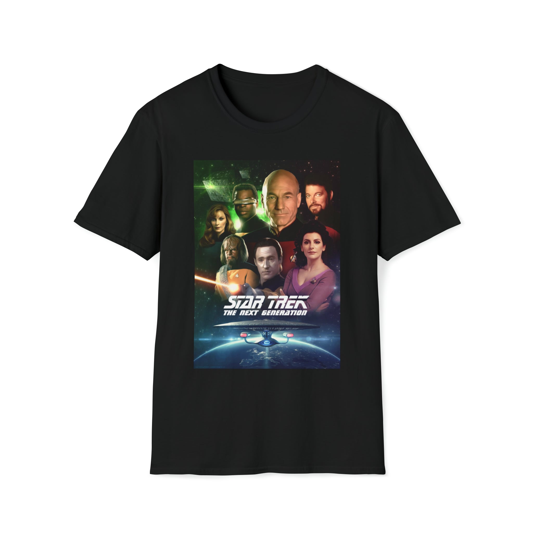 Star Trek The next generation- Unisex Softstyle T-Shirt - Creations by Chris and Carlos